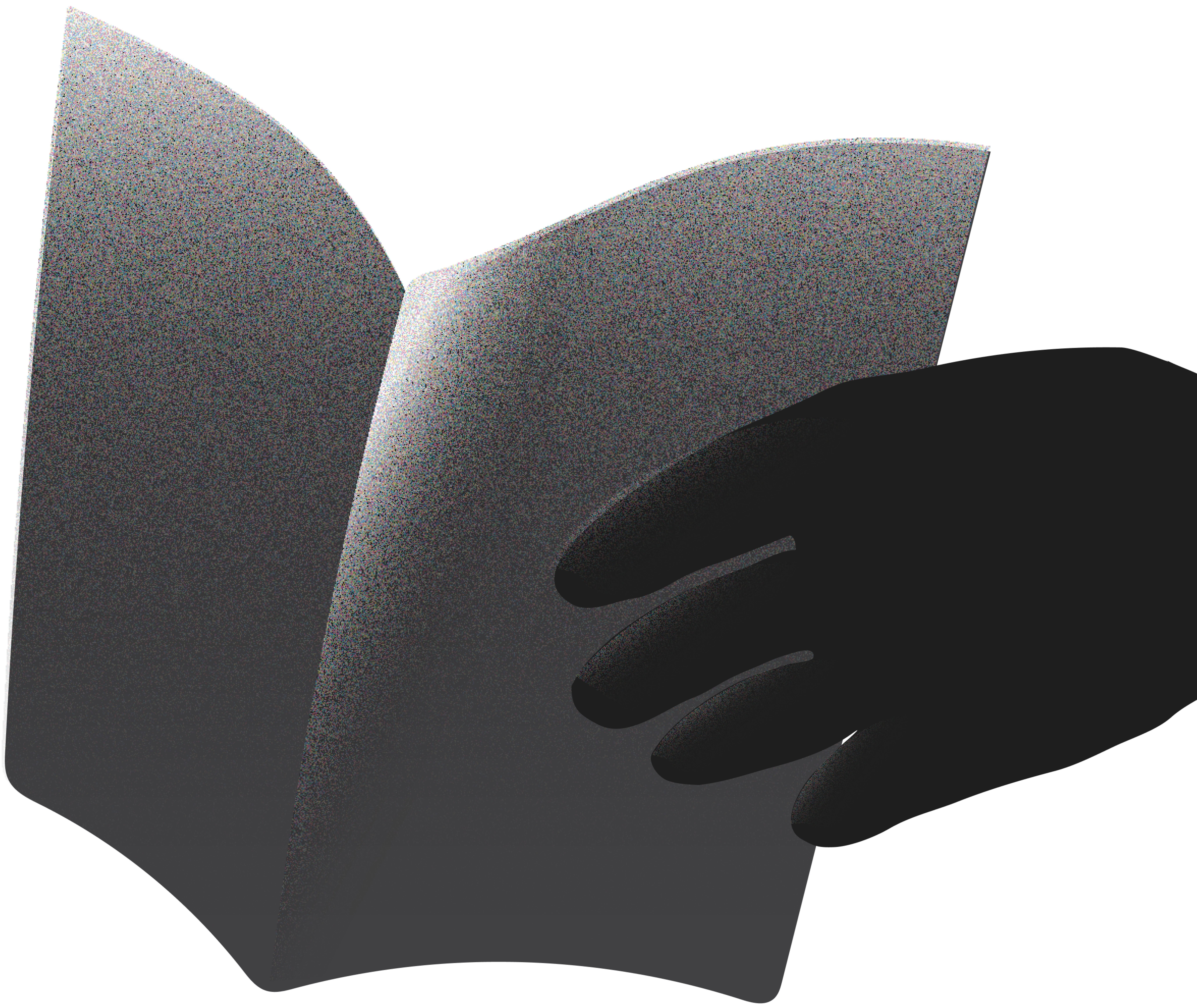 рука держит газету